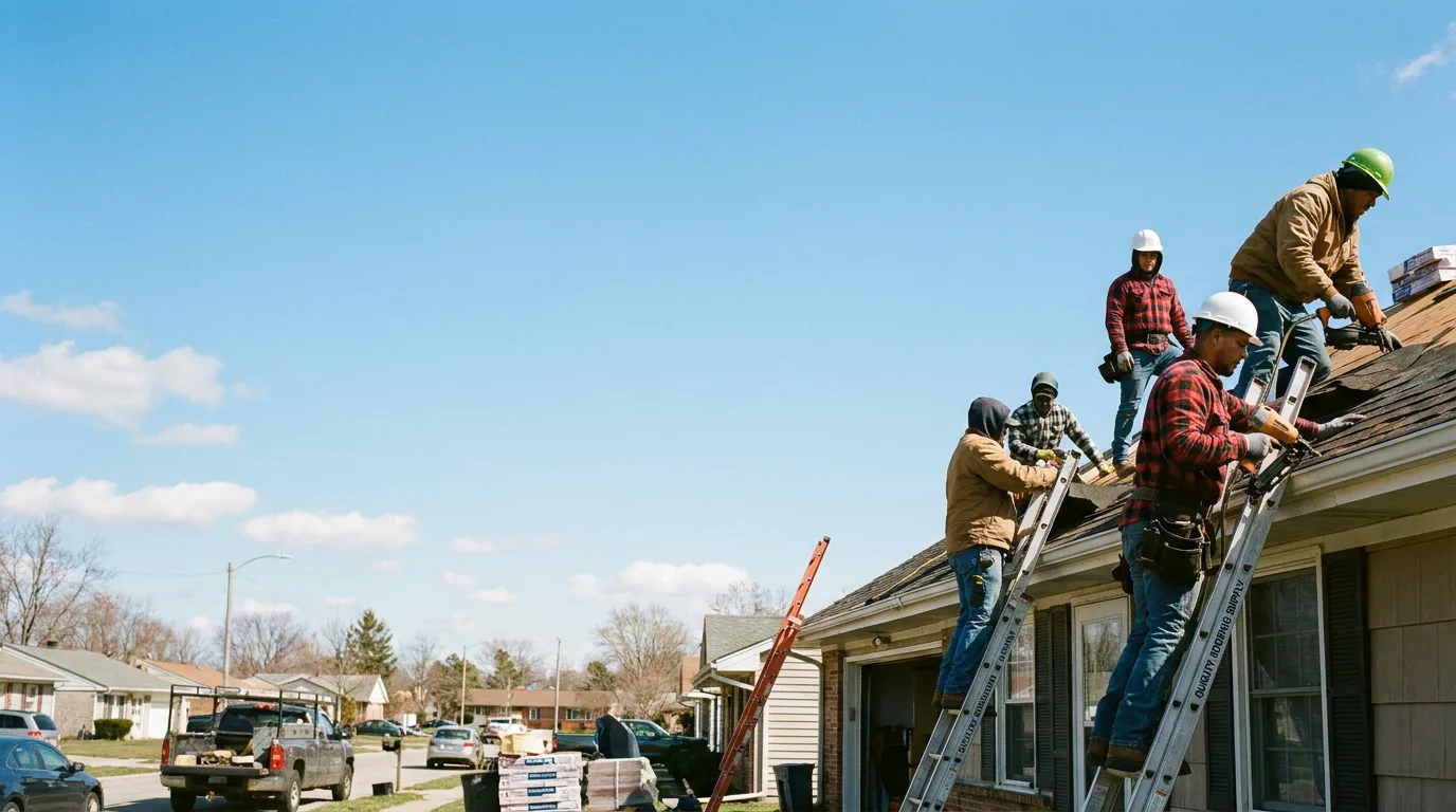 Roofing in East Palestine, OH near me